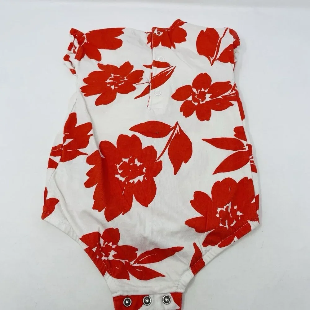 Carters Baby Girls Size 12 Months 3 Piece Bodysuits‎ & Short Summer Set 1275